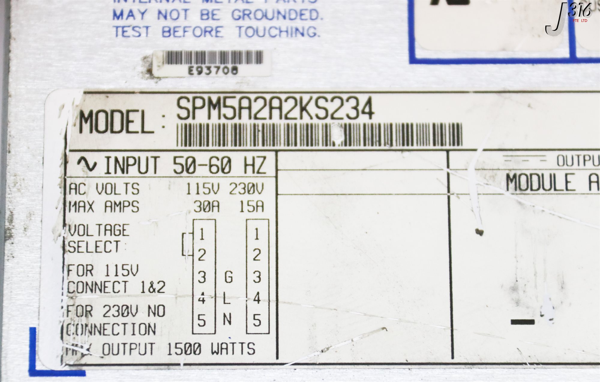 32229 POWER-ONE POWER SUPPLY, 5V, 150A SPM5A2A2KS234 | eBay